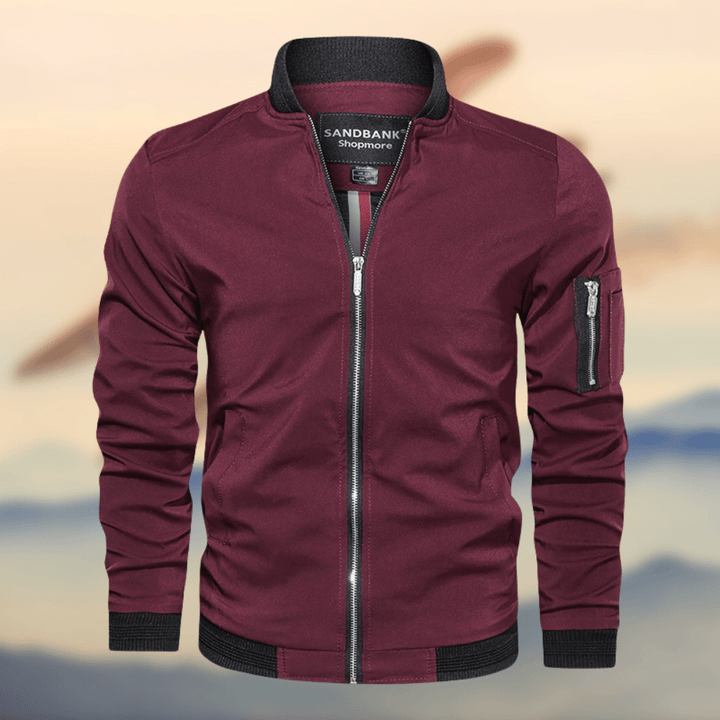 Heren Bomberjack | Basic Stijl | Comfortabel & Modieus | Polyester