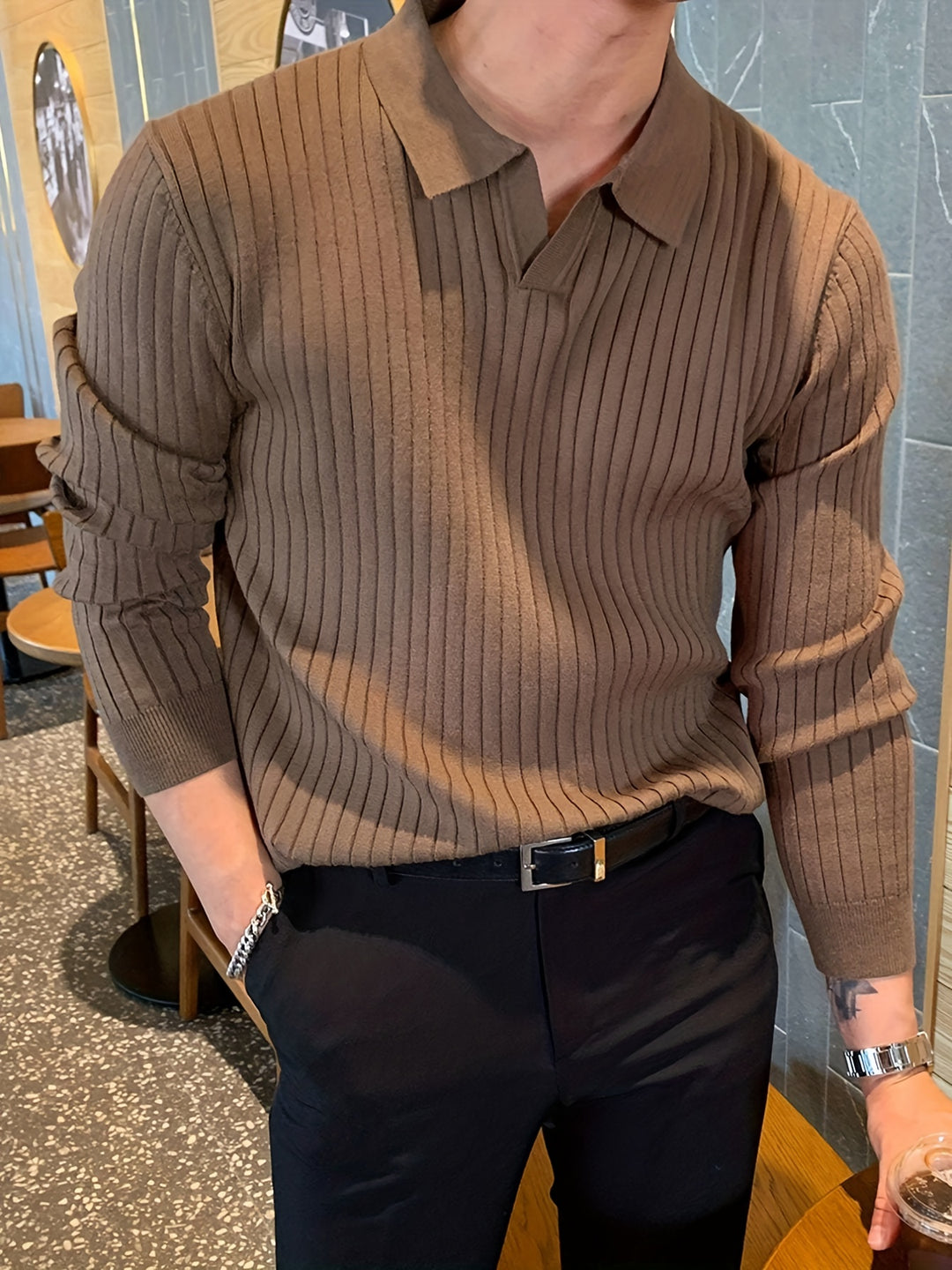 Truien Heren | Polo Kraag | Elegante Look | Comfort Fit