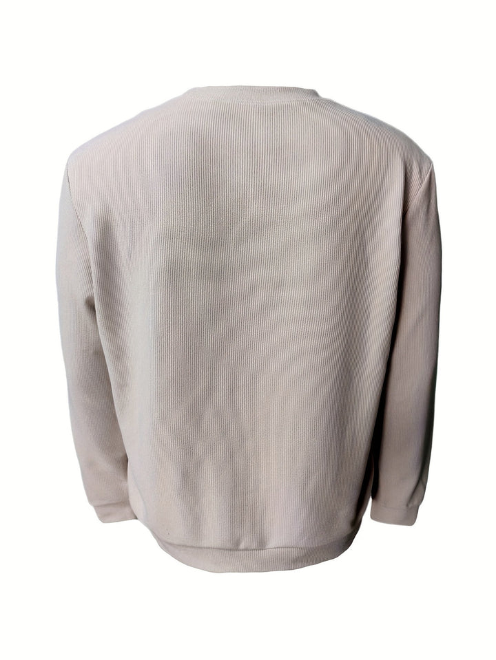 Trendy en casual overhemd | Modern & Comfortabel | Ronde Hals en Lange Mouwen