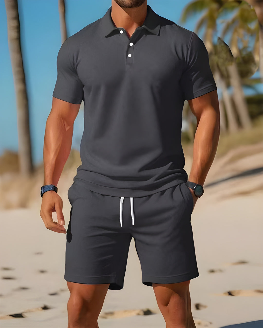 Heren Zomersport Set | Lichtgewicht & Casual | Stijlvol & Comfortabel