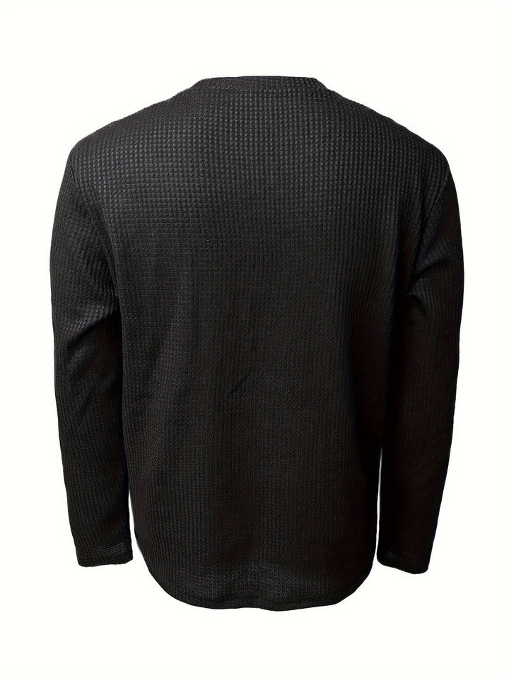Heren Sweatshirt | Stijlvol & Comfortabel | Lange Mouwen & Ronde Hals | Herfst & Winter