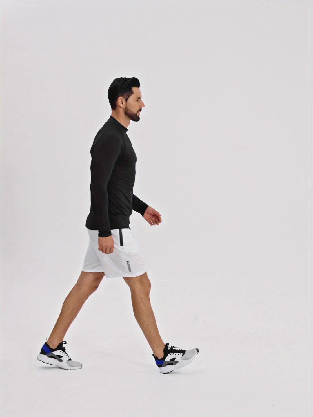 Heren Compressie Shirt | Slimfit | Lange Mouw | Zomer