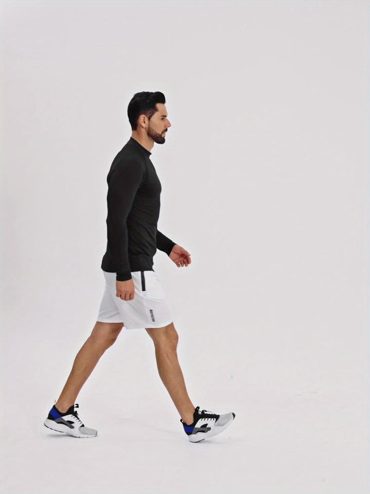 Heren Compressie Shirt | Slimfit | Lange Mouw | Zomer