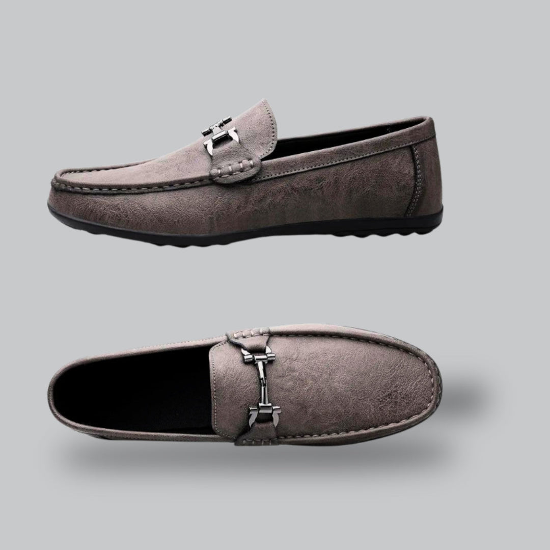 Heren Loafers | Gespsluiting & Suède Look | Casual Chic & Comfort | Instapmodel