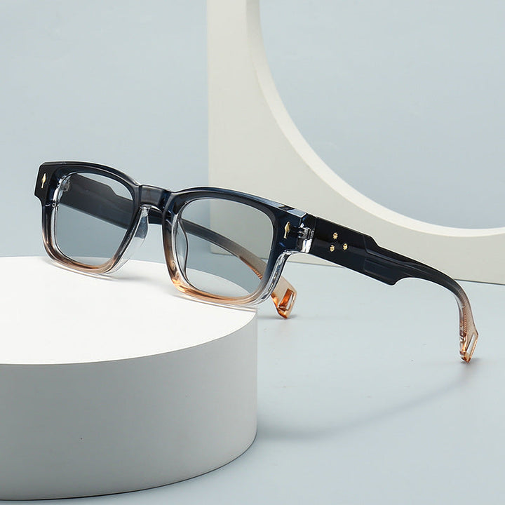 Heren Zonnebril | Gepolariseerd & UV400 | Acetaat Frame | 49 mm Lensbreedte