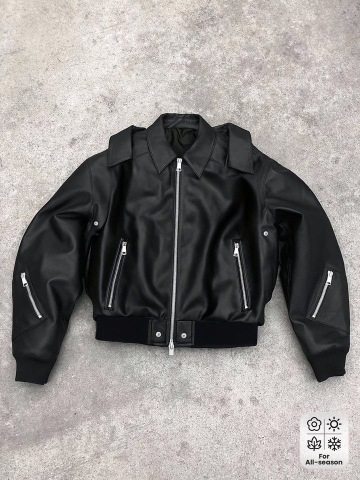 Heren Jas | Streetwear | Met Ritsdetails | Lente