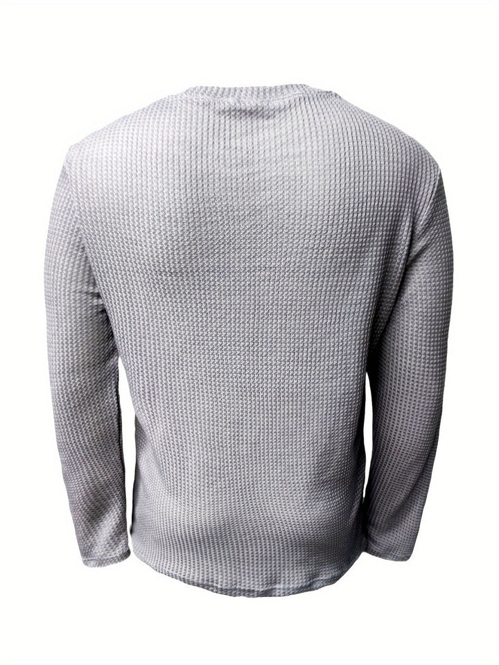 Heren Sweatshirt | Stijlvol & Comfortabel | Lange Mouwen & Ronde Hals | Herfst & Winter