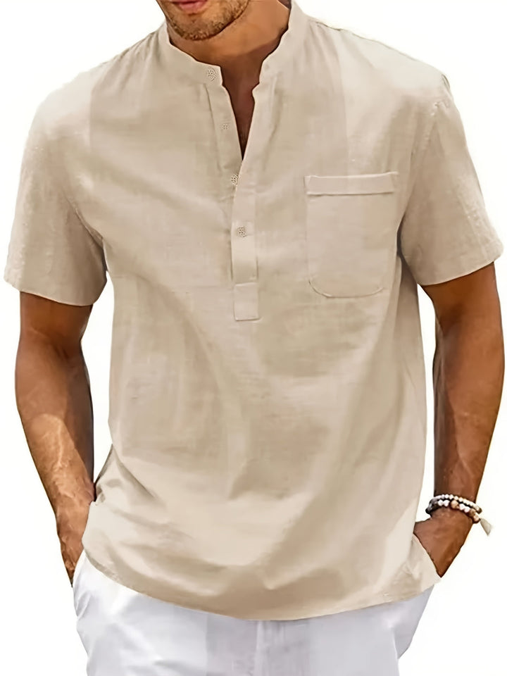 Heren Shirt | Elegant | Korte Mouw | Zomer