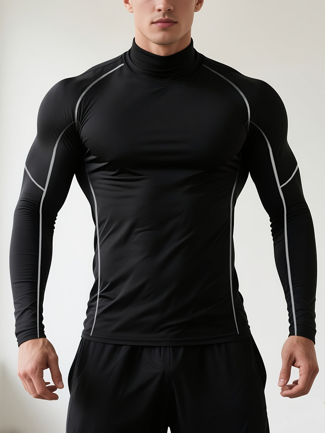 Heren Compressie Shirt | Slimfit | Lange Mouw | Zomer