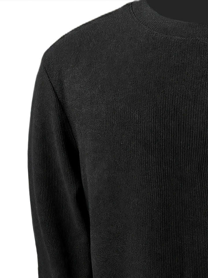 Trendy en casual overhemd | Modern & Comfortabel | Ronde Hals en Lange Mouwen
