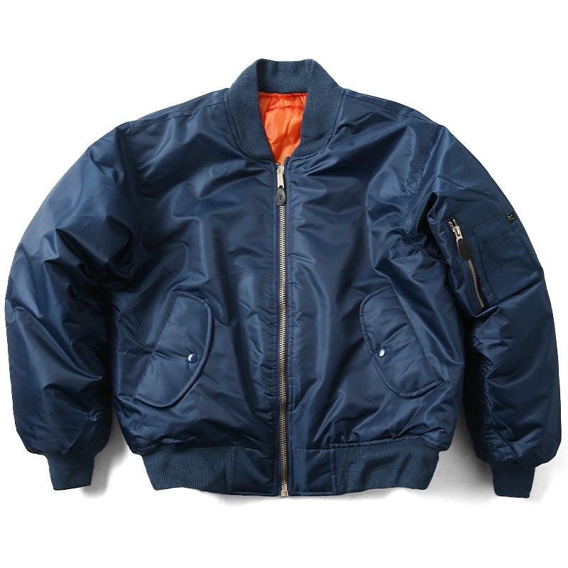 Winterjas Heren | Klassieke Bomberjas | Met Ritssluiting & Opstaande Kraag