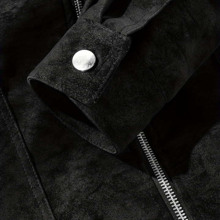 Winterjas Heren | Vintage Bomberjas | Met Ritssluiting & Raglanmouwen