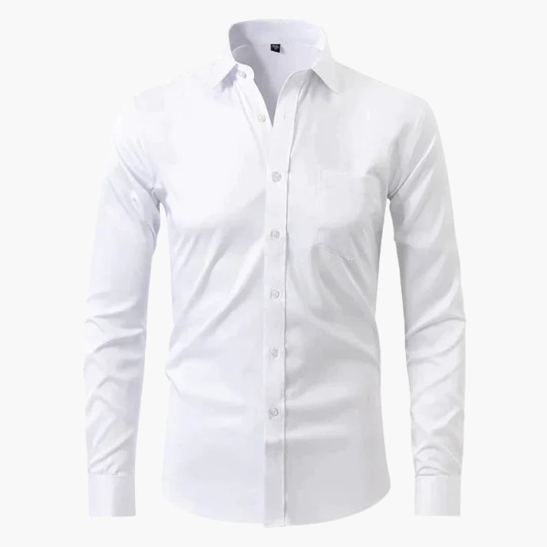 Heren Shirt | Slimfit | Lange Mouw | Zomer