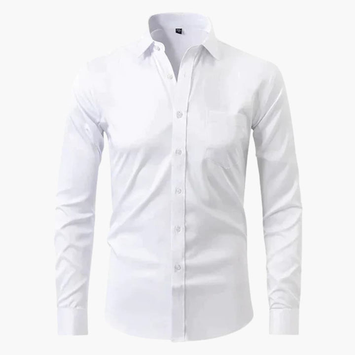 Heren Shirt | Slimfit | Lange Mouw | Zomer