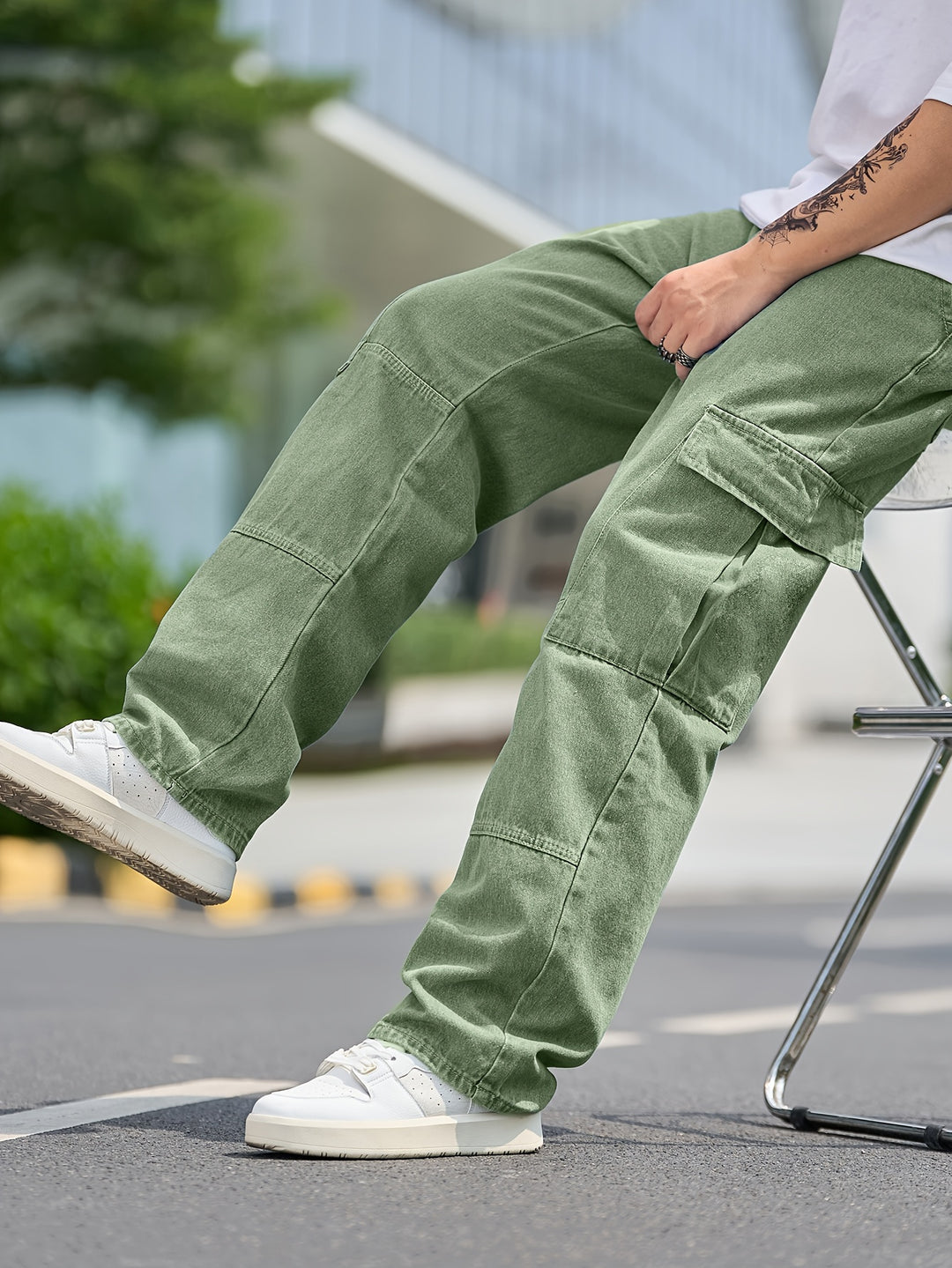 Heren Jeans | Losse pasvorm | Multi-Zakken | Premium Denim | Barrel Model