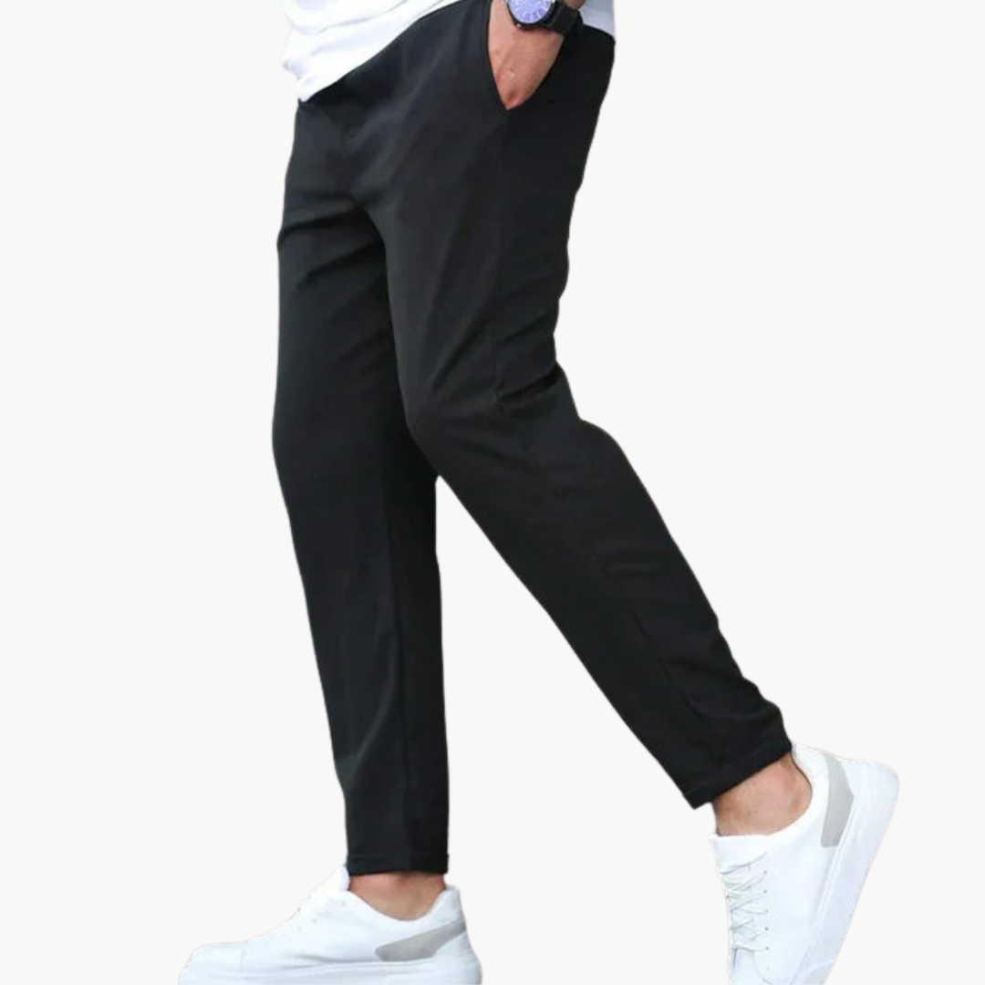 Heren Broek | Tapered | Trekkoord | Herfst