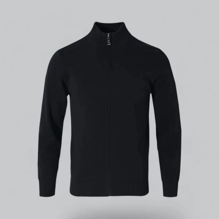 Klassieke trui met ritssluiting voor heren met tijdloze stijl en uitzonderlijke warmte | Fabian
