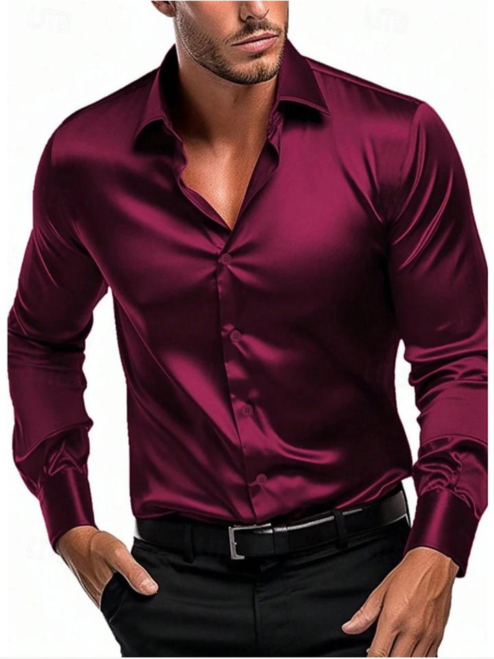 Heren Overhemd | Stijlvolle Kraag | Formeel & Casual