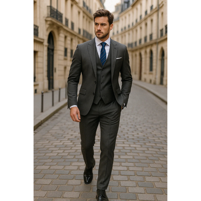Jassen Heren | Slim Fit 3-Delige Set | Elegante Herenoutfit