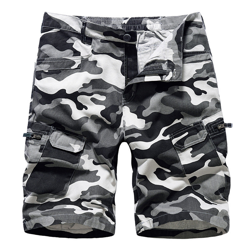 Heren Cargo Shorts | Camouflage & Meerdere Zakken | Lichtgewicht Katoen | Zomer Streetstyle & Outdoor