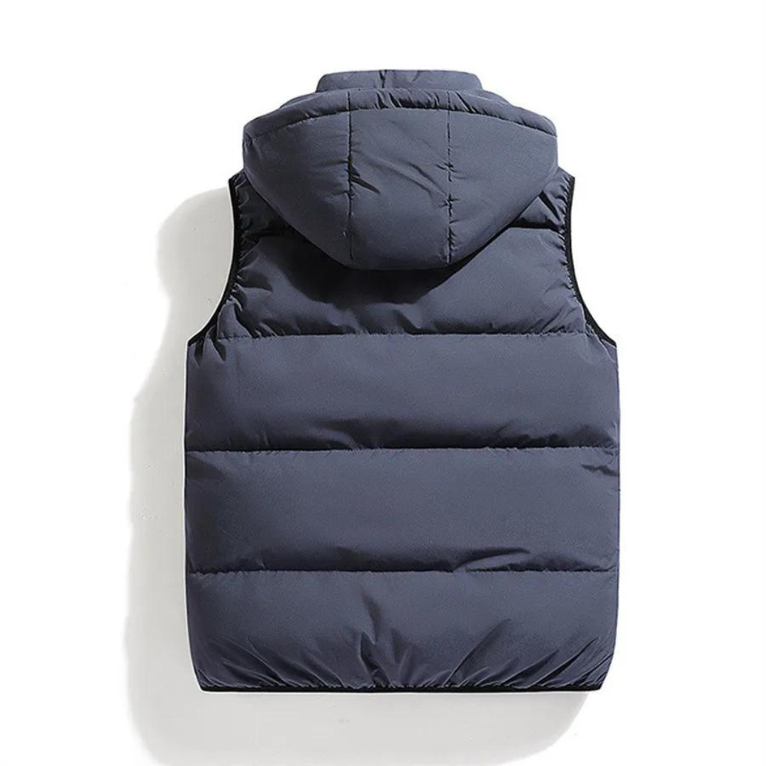 Heren Bodywarmer | Vest Heren | Warme Winter Met Capuchon