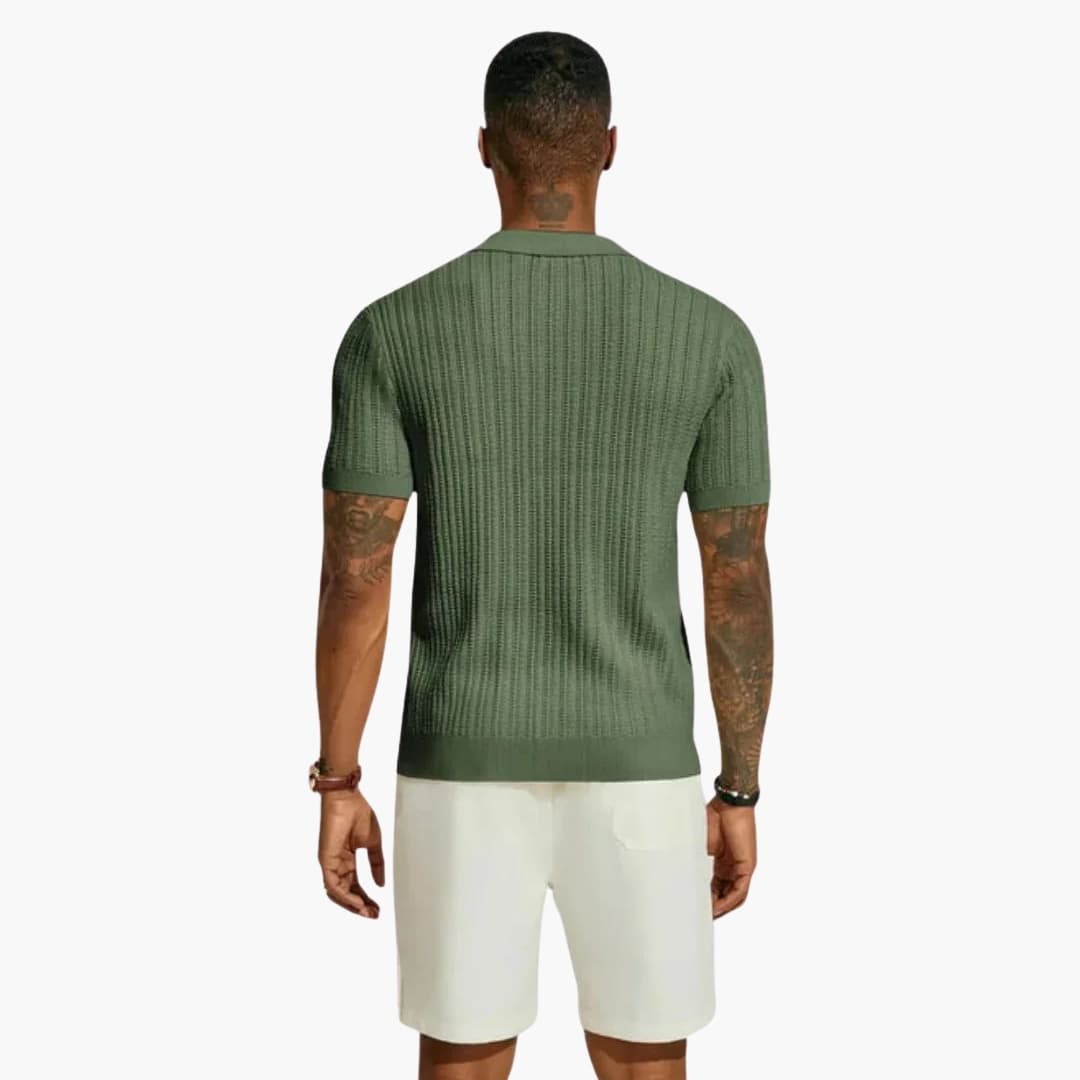 Heren Polo | Retro | Korte Mouw | Zomer