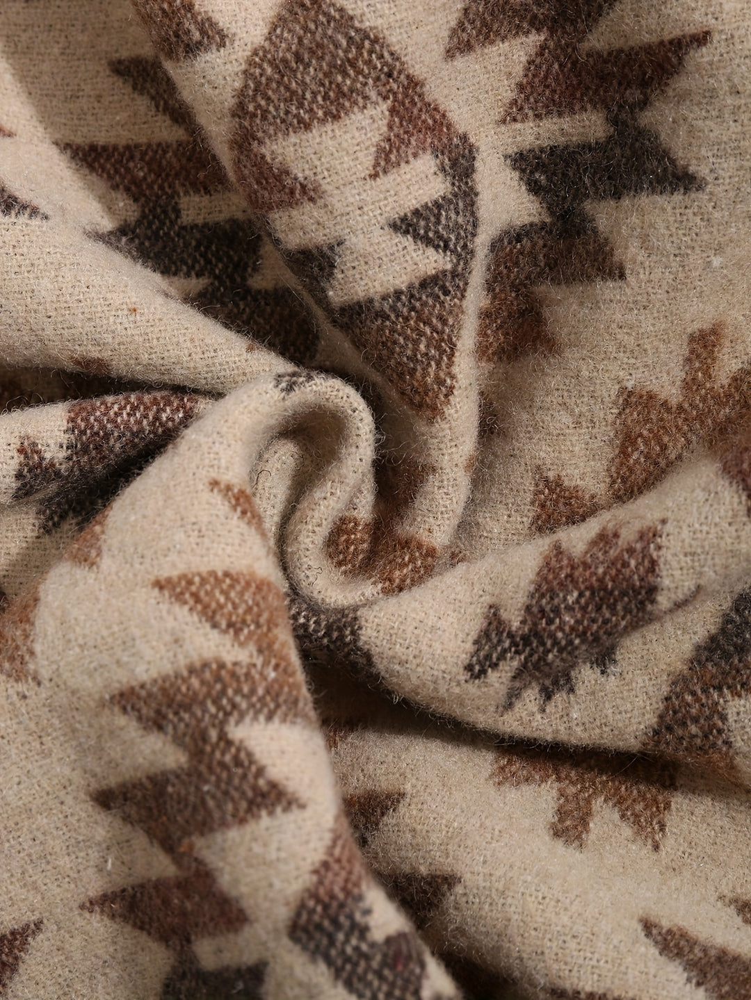 Heren Jas | Aztec Print | Casual & Klassiek | Polyester | Borstzakken