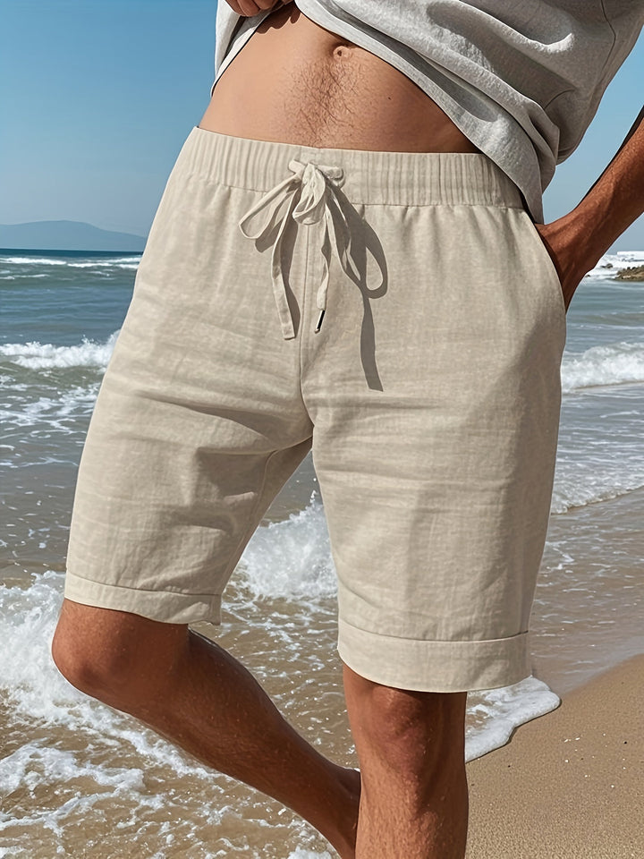 Heren Korte Broek | Straight | Met Trekkoord | Zomer