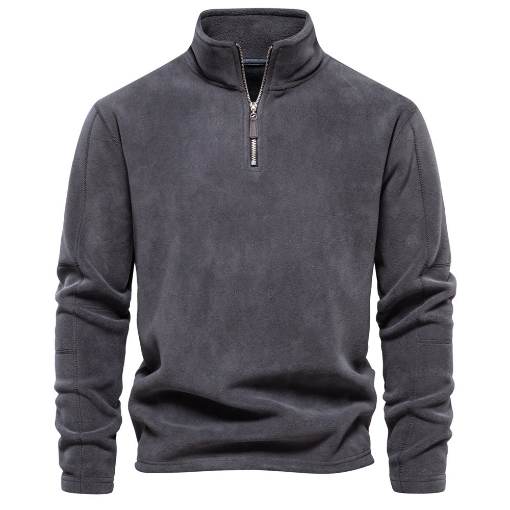 Truien Heren | Thermische Sweater | Half-Zip Staande Kraag | Winter