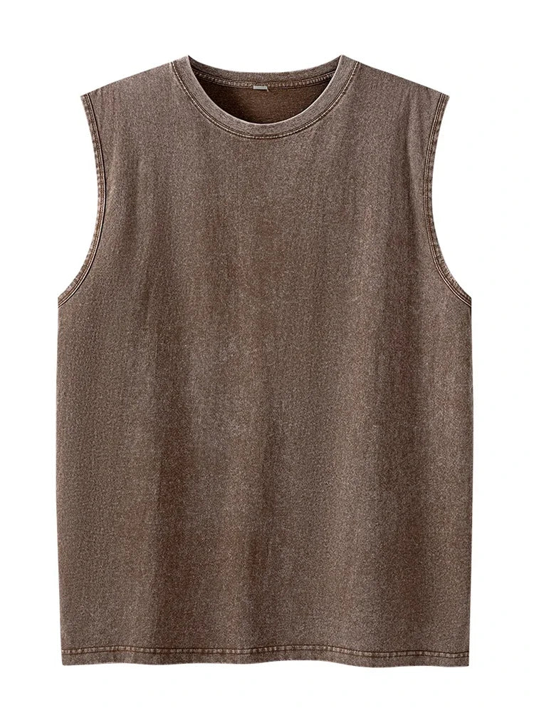 Heren Shirt | Sleeveless Top | Vintage Stijl | Streetwear