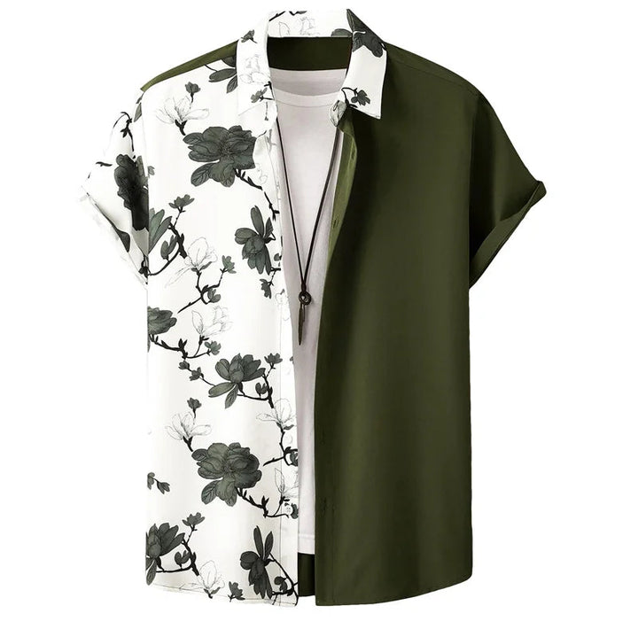 Heren Shirt | Luchtig | Knoopsluiting | Zomer