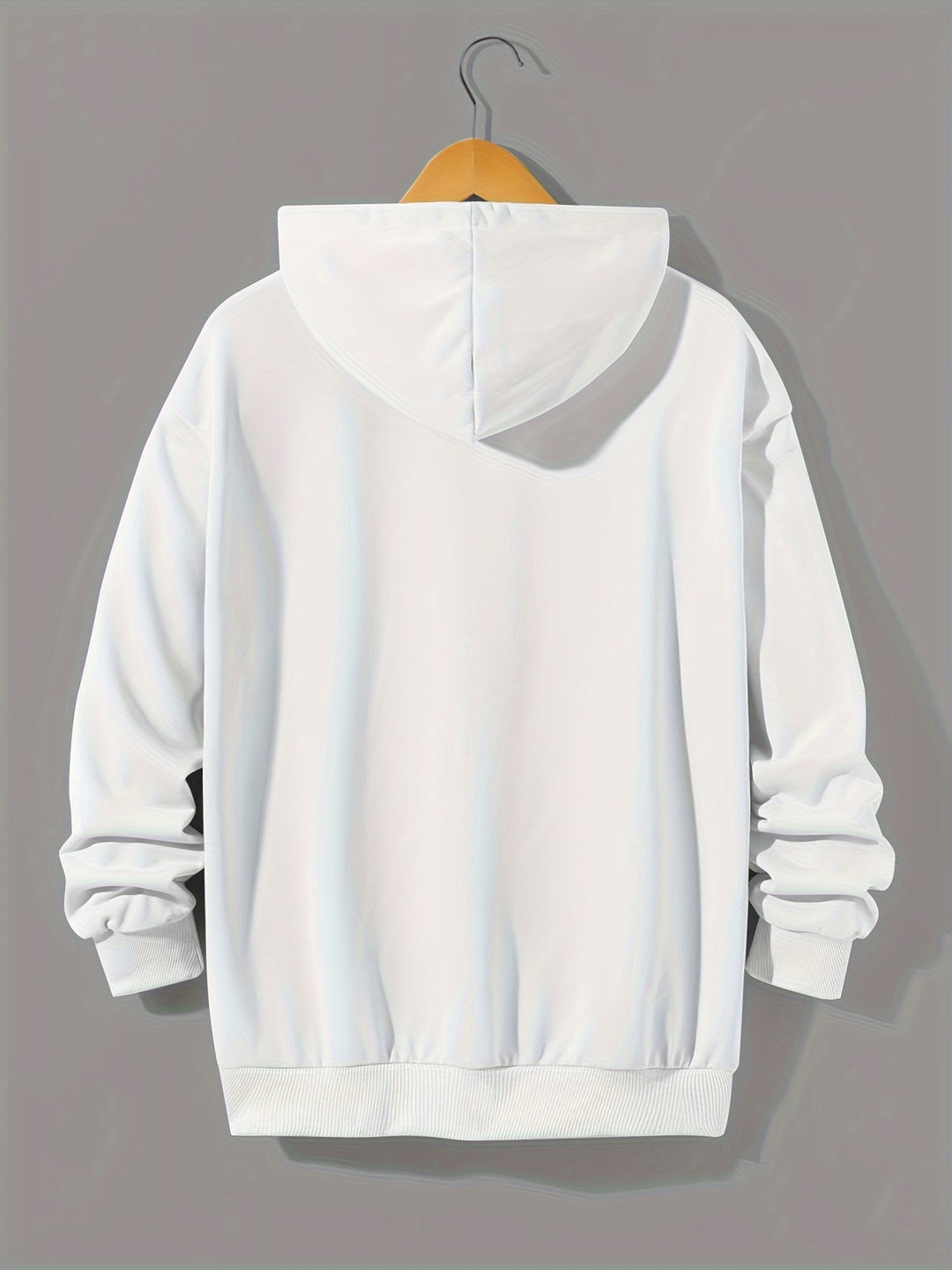 Heren Hoodie | Oversized & Comfortabel | Trekkoord & Lange Mouwen | Effen Kleur
