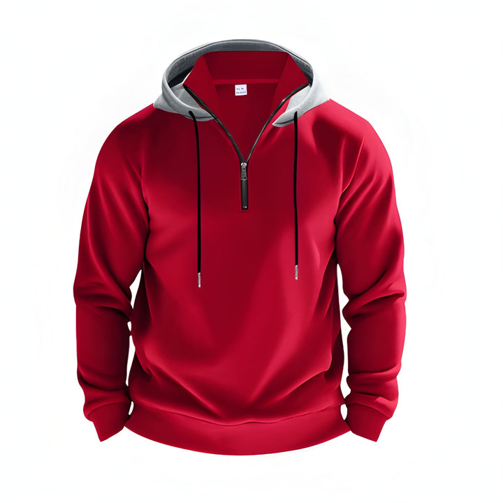 Hoodie Heren met Rits | Capuchon met Trekkoord | Casual Kleding