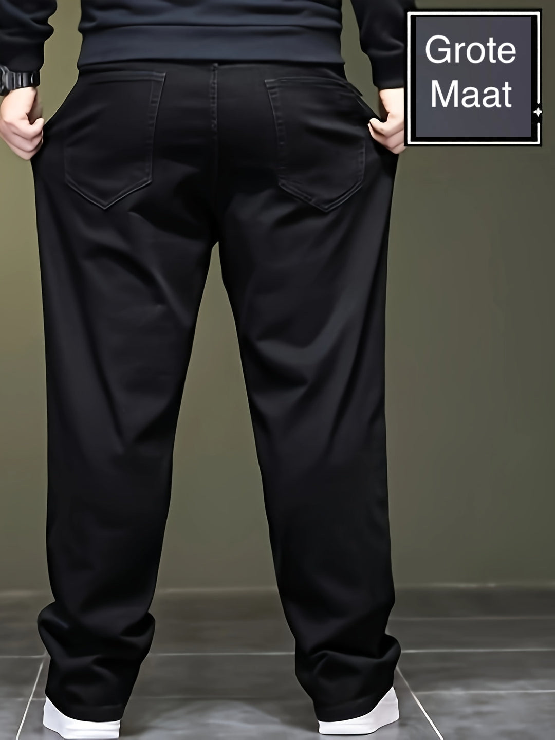 Heren Jeans | Wijde Pijpen & Gewassen Look | Gemiddelde rekbaarheid | Modieuze