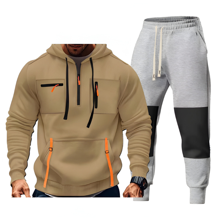 Heren Set | Sportieve Hoodie & Joggingbroek | Functionele Kleding | Comfortabel & Modern