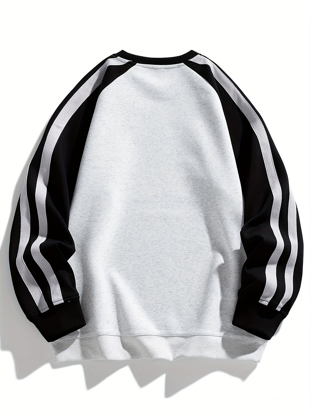 Heren Sweatshirt | Kleurblokken & Ronde Hals | Casual & Ademend | Streetwear