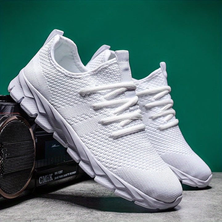 Heren Hardloopschoenen | Ademend Mesh & Instapdesign | MD-Zool | Voor Sport & Vrije Tijd