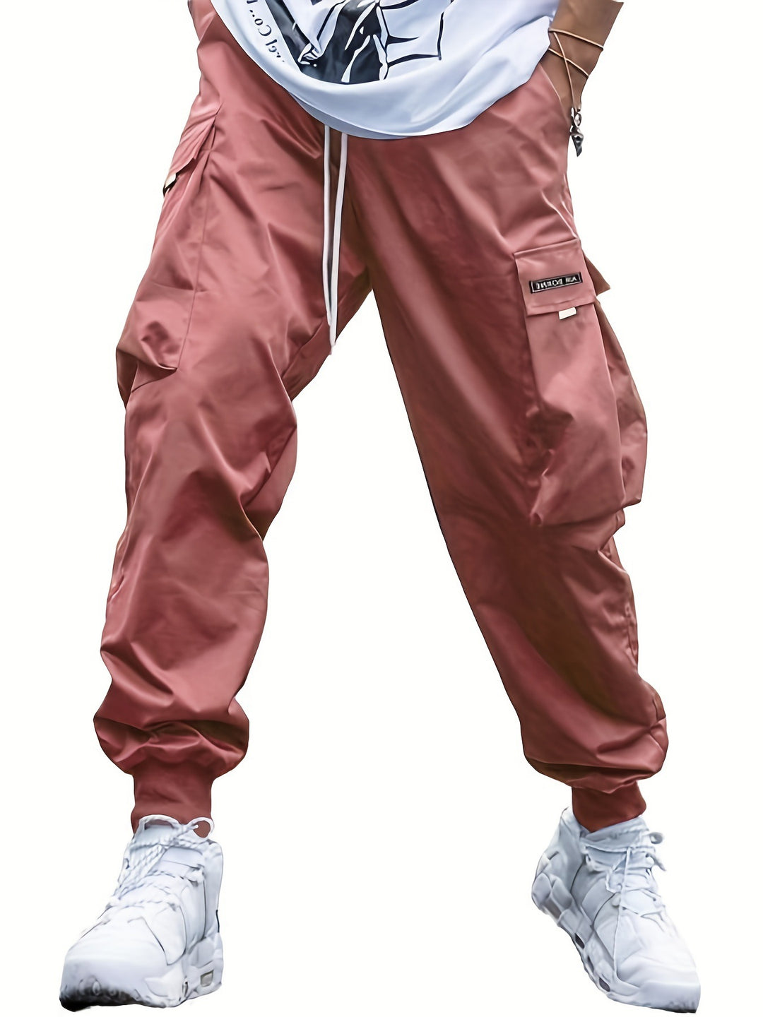 Heren Cargo Broek | Lichtgewicht & Casual Stijl | Meerdere Zakken | Polyester