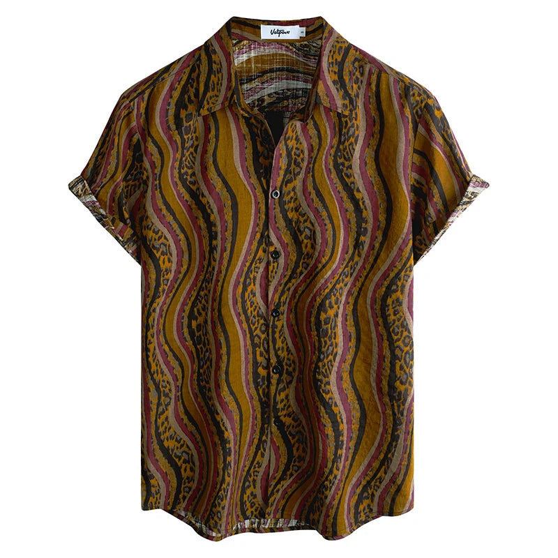 Heren Shirt | Retro | Met Knoopjes | Zomer