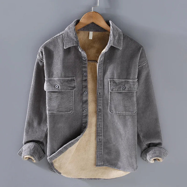 Geraffineerd Corduroy overhemd voor behaaglijke winter Elegantie en veelzijdigheid | Olivier