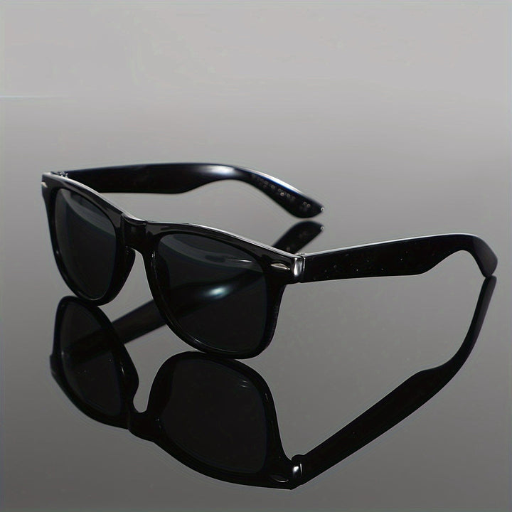 Heren Zonnebril | Vintage Stijl | PC Frame met Anti-Reflectie Coating | Dagelijks Comfort