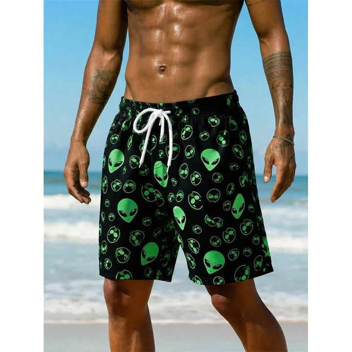 Heren Short | Retro | Trekkoord | Zomer