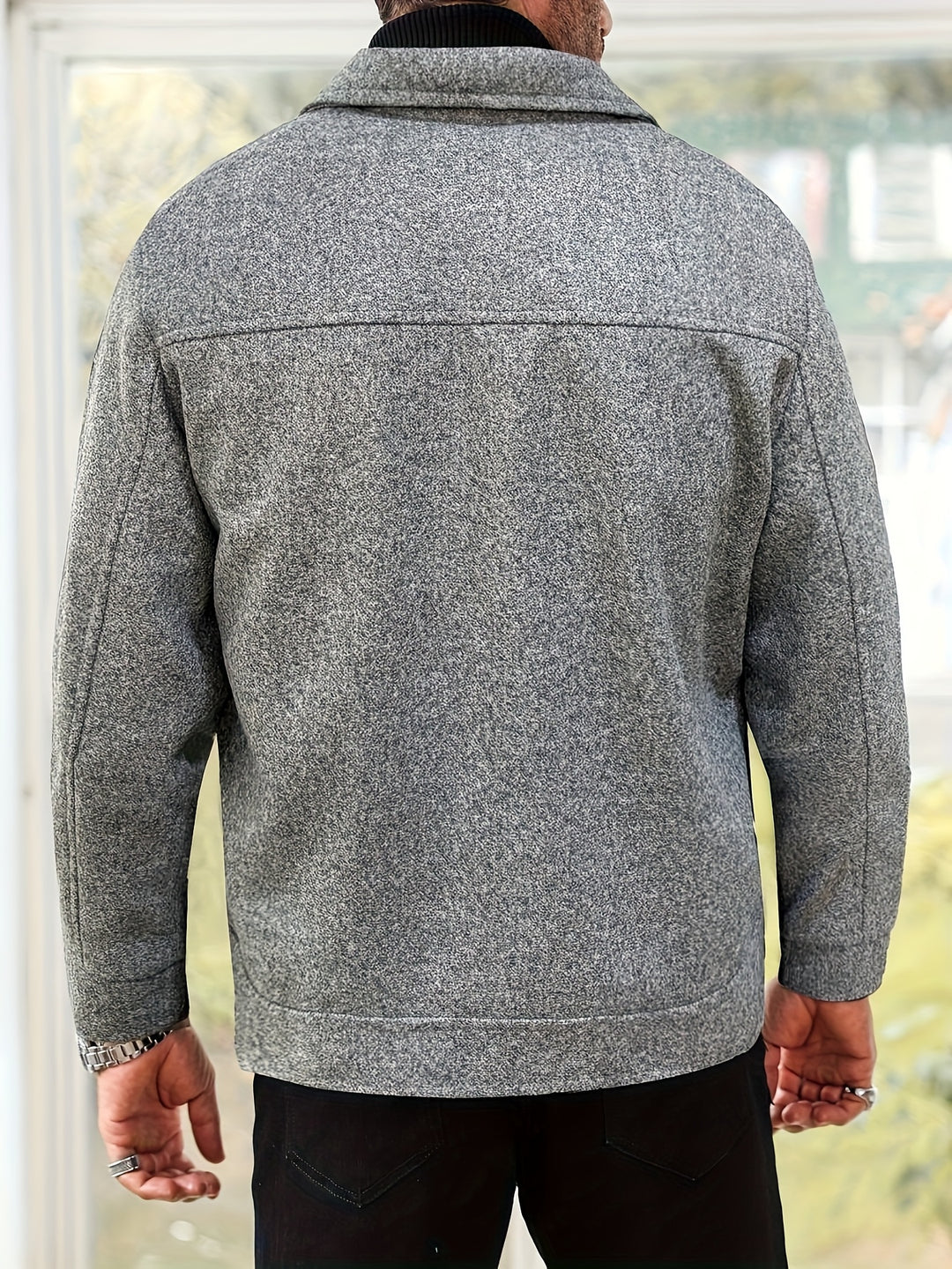 Heren Jas | Elegant | Met Knoopsluiting | Lente