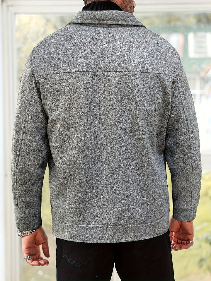 Heren Jas | Elegant | Met Knoopsluiting | Lente