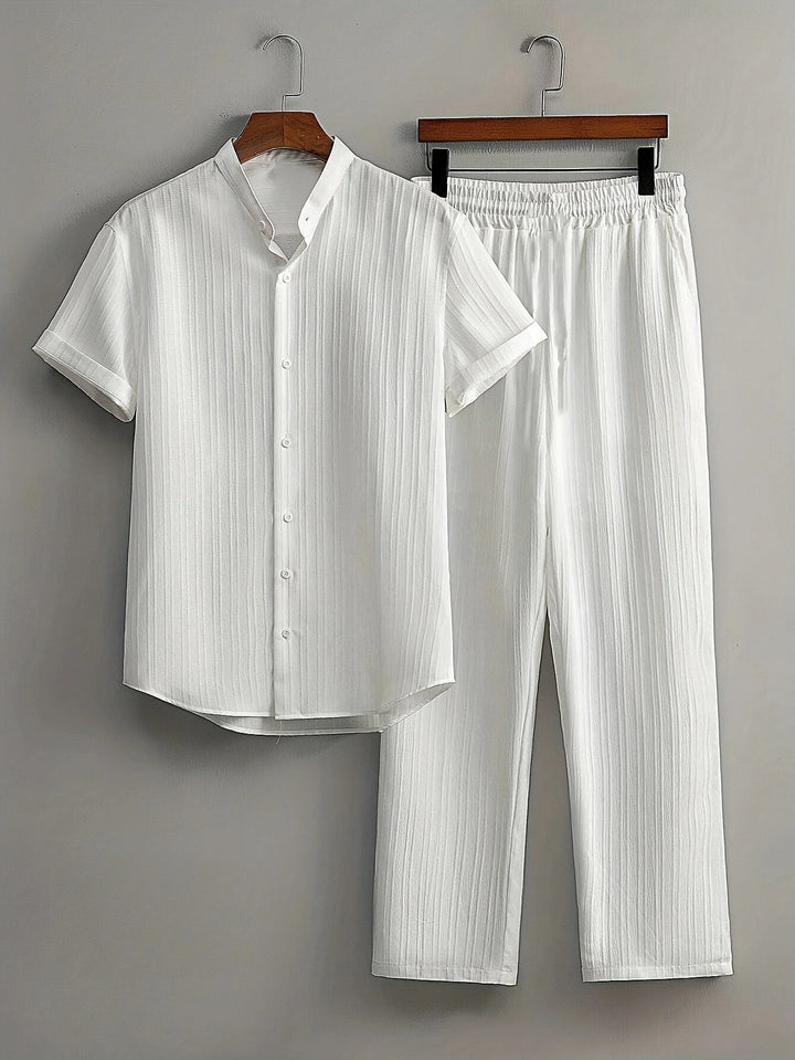 Heren Set | Zomer & Casual | Comfortabele Pasvorm | Modieus Design
