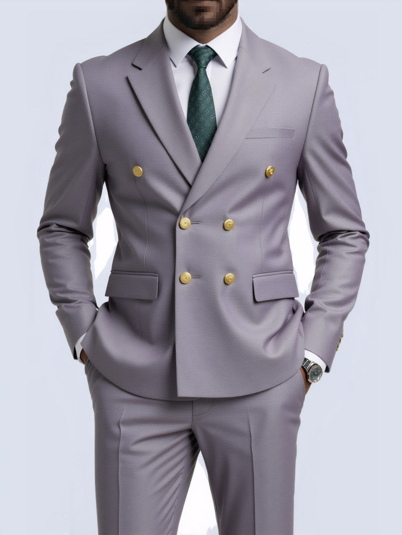 Heren Pak 2-Delig | Slim Fit | Double Breasted | Elegant & Formeel