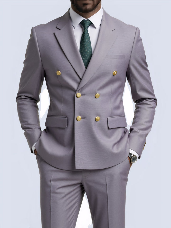 Heren Pak 2-Delig | Slim Fit | Double Breasted | Elegant & Formeel
