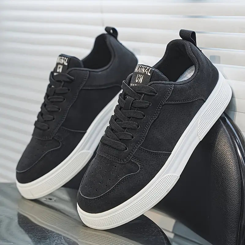 Sneakers Heren | Ademend & Comfortabel | Lage Sportschoenen met Veters