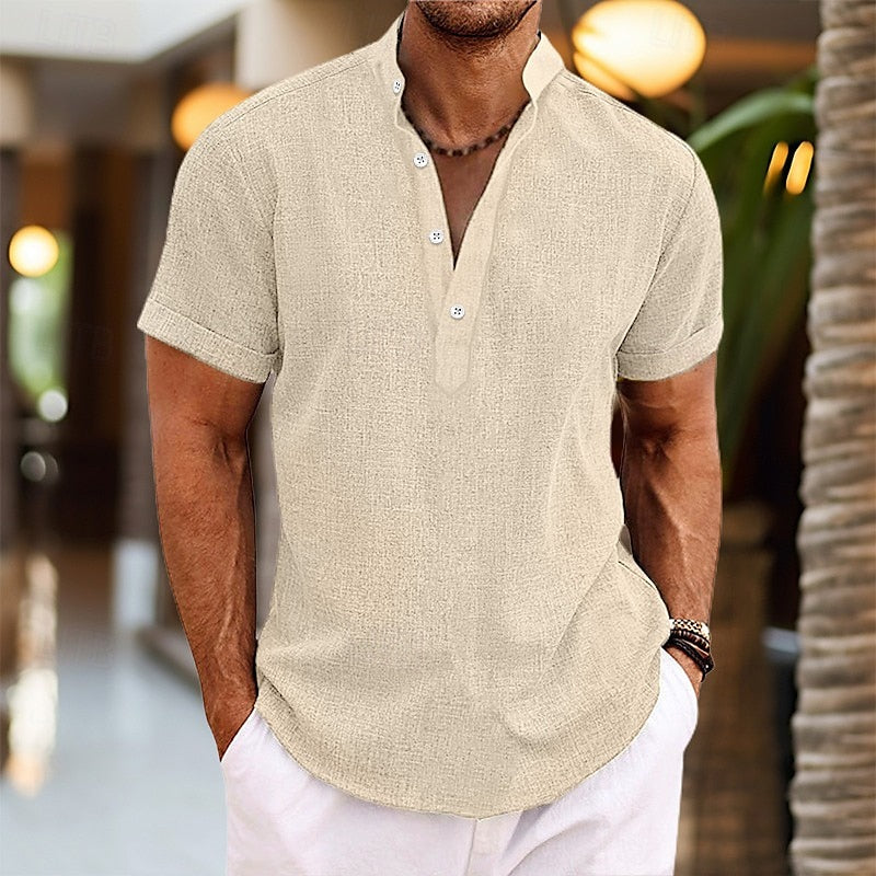 Heren Shirts | Elegant | Met Knoopjes | Zomer