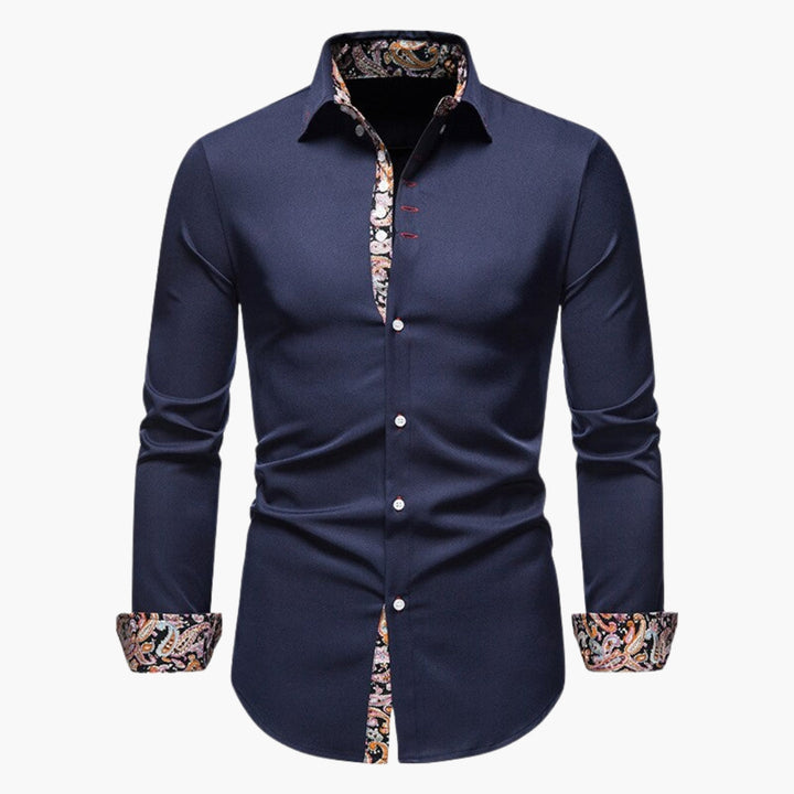 Heren Shirt | Slimfit | Met Knoopjes | Lente